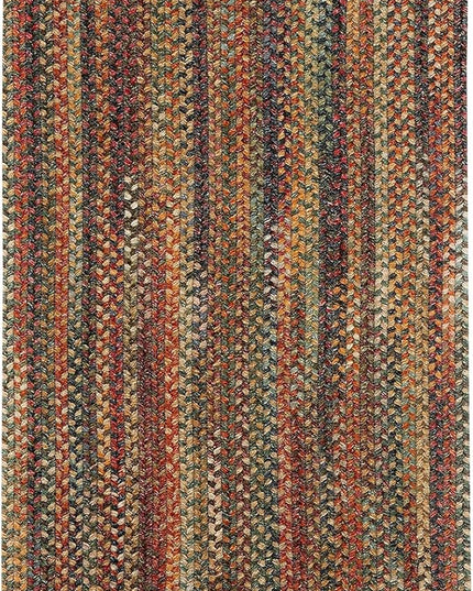 Capel American Heritage Woodstone 2'0"X8'0" Oval Braided Rug