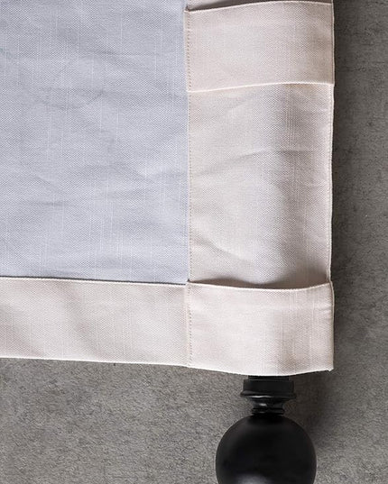 Maison d' Hermine Curtains for Living Room 100% Cotton 96 inch Length One Panel Light Filtering Curtains for Bedroom Windows with Rod and Loop Pockets Drapes (Passion Beige, 50" W x 96" L)