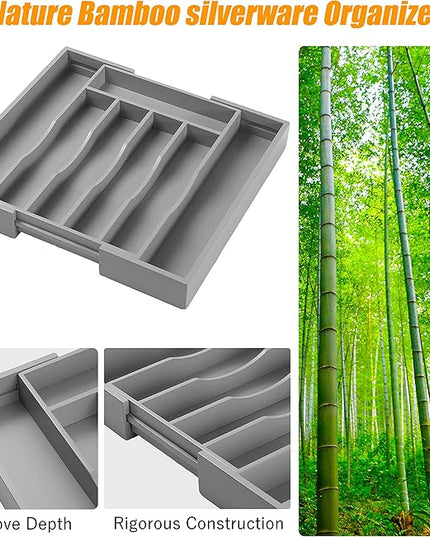 Kitchen Silverware Drawer Organizer and Storage Best Grandpa Grandfather Elder Men Father Day Grandparents Great Papaw Peepaw Grampy Pawpaw Granddad Happy Birthday Christmas Xmas Unique Cool Gifts