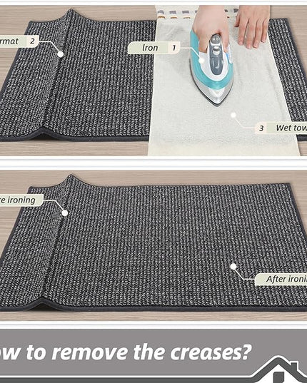 BEQHAUSE Dirt Trapper Door Mat 32" x 48", Non-Slip Washable Doormats Entrance Mat, Dirt Resistant and Absorbent Welcome Mat, Low Profile Floor Mats for Front Back Door and Entryway, Charcoal