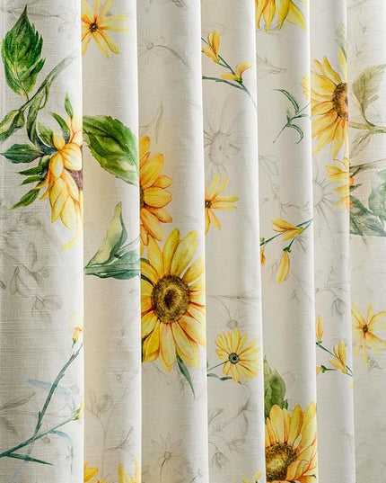 Maison d' Hermine Curtains for Living Room 100% Cotton 108 inch Length Two Panels Light Filtering Curtains for Bedroom Windows with Rod and Loop Pockets Drapes (Candice, 50" W x 108" L)