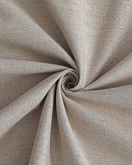 100% Blackout Curtains 90 inch Length 2 Panels Faux Linen Long Drapes for Bedroom Living Room Black Out Room Darkening Curtain Thermal Insulated Back Tab Rod Pocket(W37 x L90, Light Beige)