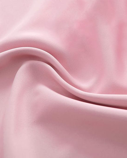 DONREN 96 Inch Curtains for Living Room - Blackout Thermal Insulated Window Drapes with Rod Pocket (2 Panels,52 x 96 Inch,Pink)