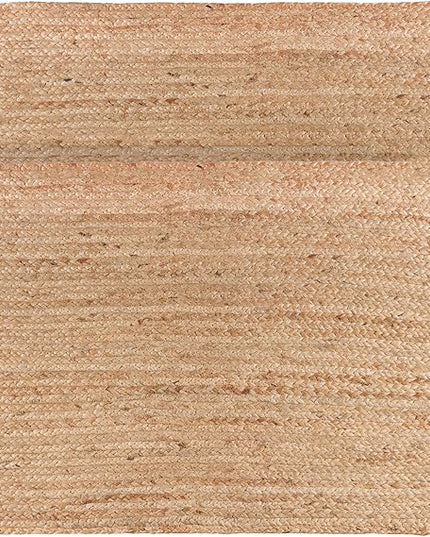 REDEARTH · Rectangular Area Rug - 2'x3' Braided Natural Jute - Artisan Made Boho Jute Rugs for Bedroom - Kitchen - Living Room - Farmhouse - Aesthetic Home Decor- Handmade Vintage Décor, Set of 2