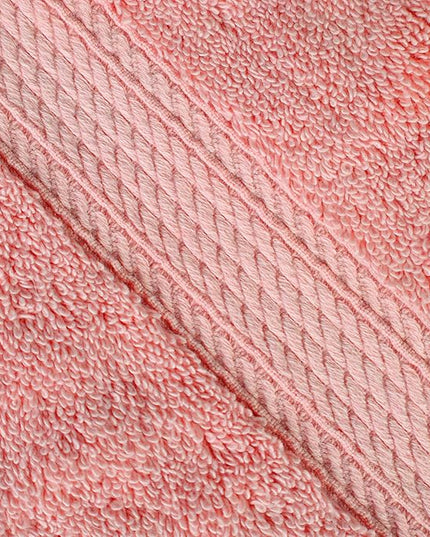 Superior Egyptian Cotton Pile 9 Piece Towel Set, Includes 3 Bath, 3 Hand, 3 Face Towels/Washcloths, Ultra Soft Luxury Towels, Thick Plush Essentials, Guest Bath, Spa, Hotel Bathroom, Tea Rose