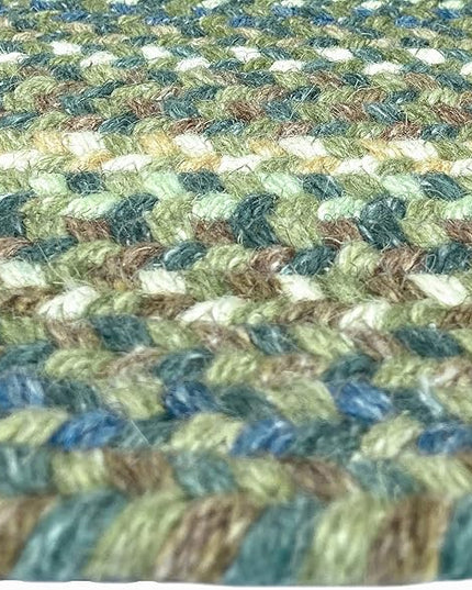 Capel American Heritage Sage 2'0"X8'0" Oval Braided Rug