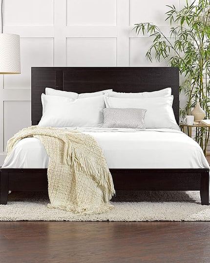 Pure Bamboo California King Sheets, Genuine 100% Organic Viscose Derived from Bamboo Bed Sheet Set, Soft & Cooling, Double Stitching, 2 Year Quality Promise (California King, White)