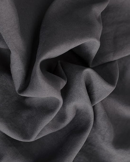 NTBAY Toddler Bedding Set - 4 Piece Soft and Breathable Crib Bedding Set for Boys and Girls, Includes Quilted Comforter, Fitted Sheet, Flat Top Sheet and Envelope Pillowcase, Dark Grey