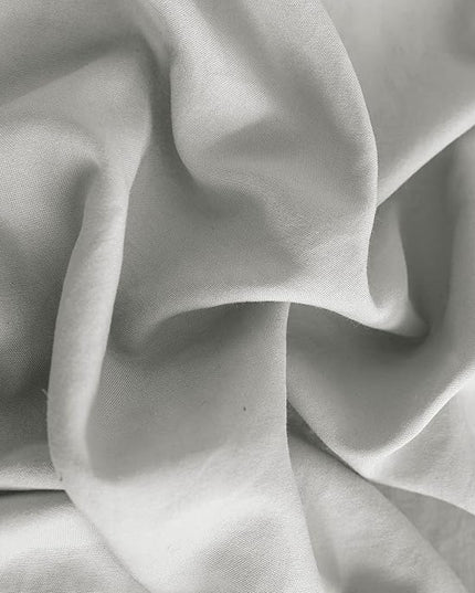 NTBAY Toddler Bedding Set - 4 Piece Soft and Breathable Crib Bedding Set for Boys and Girls, Includes Quilted Comforter, Fitted Sheet, Flat Top Sheet and Envelope Pillowcase, Light Grey