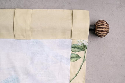 Maison d' Hermine Curtains for Living Room 100% Cotton 108 inch Length Two Panels Light Filtering Curtains for Bedroom Windows with Rod and Loop Pockets Drapes (Solstice Beige, 50" W x 108" L)