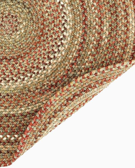 Capel American Heritage Foliage 8' 0" Round Braided Rug
