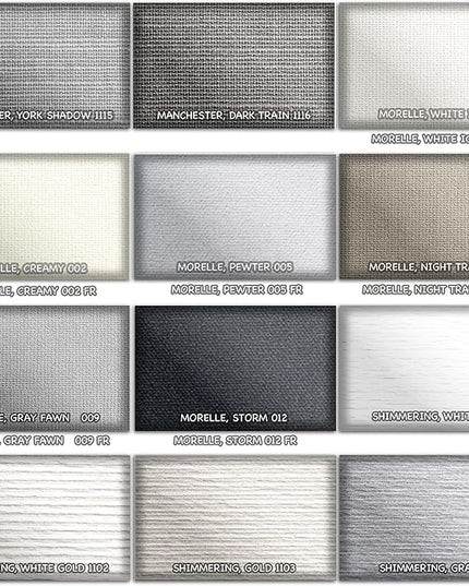 HILADUO Customized Roller Shade Blinds with Remote-Controlled Motorized Operation, Made in USA (Lighting-Filtering Fabric)