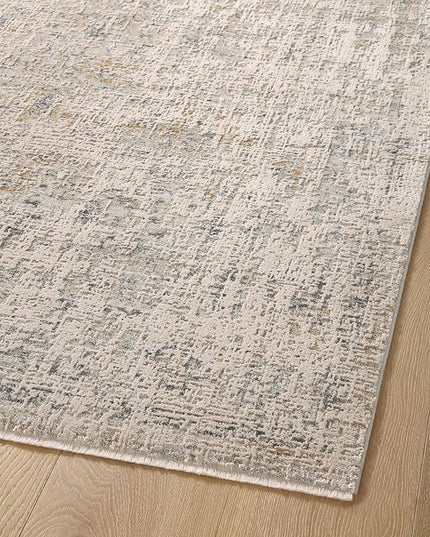 Loloi Amber Lewis Alie Collection ALE-02 Sand/Sky 7'-10'' x 10', .13'' Pile Height, Area Rug