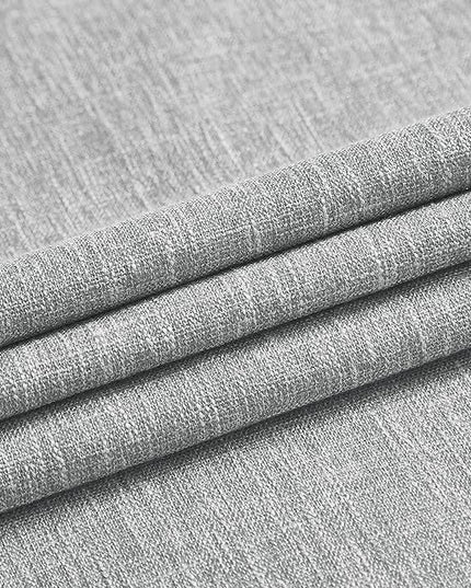 Vision Home Silver Grey Pinch Pleated Full Blackout Curtains Room Darkening Window Curtains 84 inch for Living Room Bedroom Thermal Insulated Pinch Pleat Drapes with Hooks Back Tab 2 Panel 40" Wx84 L