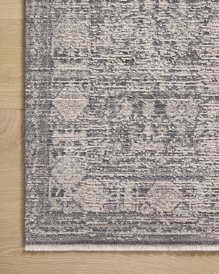 Loloi Amber Lewis Alie Collection ALE-03 Charcoal/Dove 11'-6'' x 15'-7'', .13'' Pile Height, Area Rug