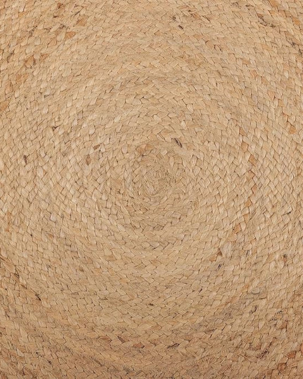 REDEARTH · Round Area Rug - 5 Feet Braided Natural Jute Rug- Artisan Made Reversible Boho Jute Rugs for Bedroom - Kitchen - Living Room - Farmhouse - Home Decor - Handmade Rustic Vintage Décor