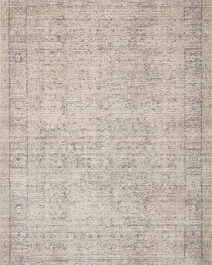 Loloi Amber Lewis Alie Collection ALE-03 Taupe/Dove 2'-7'' x 12'-0'', .13'' Pile Height, Runner Rug