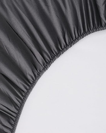 NTBAY Toddler Bedding Set - 4 Piece Soft and Breathable Crib Bedding Set for Boys and Girls, Includes Quilted Comforter, Fitted Sheet, Flat Top Sheet and Envelope Pillowcase, Dark Grey