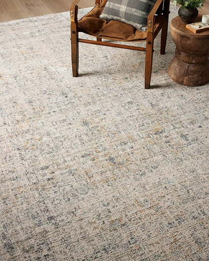 Loloi Amber Lewis Alie Collection ALE-02 Sand/Sky 2'-7'' x 12'-0'', .13'' Pile Height, Runner Rug