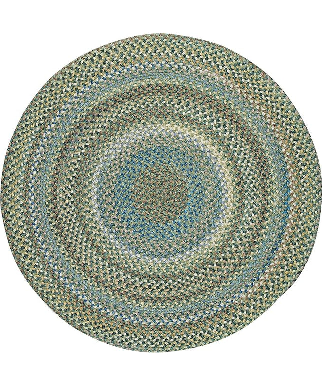 Capel American Heritage Sage 7'0"X7'0" Round Braided Rug