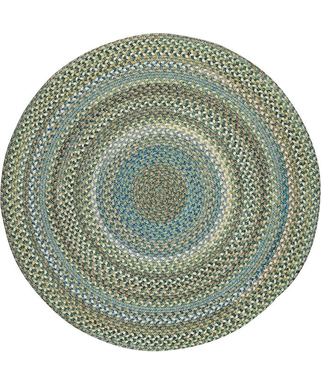 American Heritage Sage 8' 0" Round Braided Rug
