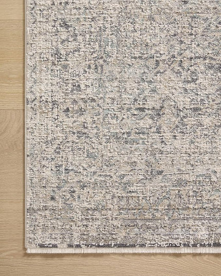 Loloi Amber Lewis Alie Collection ALE-01 Stone/Mist 11'-6'' x 15'-7'', .13'' Pile Height, Area Rug