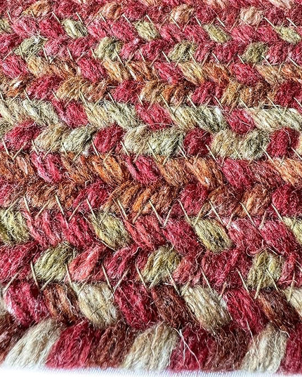 Capel American Heritage Spice 8' 0" X 10' 0" Oval Braided Rug