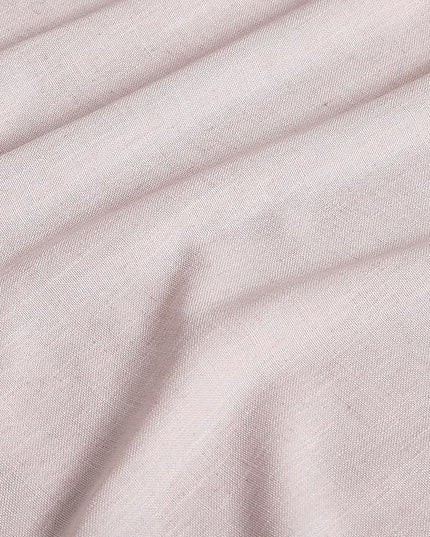 Vision Home Soft Pink Pinch Pleated Full Blackout Curtains Linen Blended Room Darkening Curtain Panels 84 inch for Living Room Bedroom Thermal Insulated Pinch Pleat Drapes with Hooks 40" Wx84 Lx2