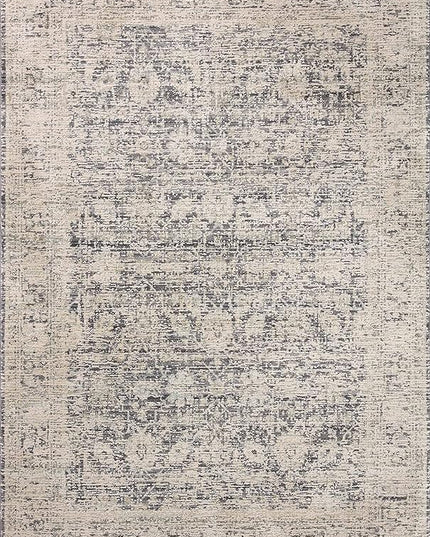 Loloi Amber Lewis Alie Collection ALE-05 Charcoal/Beige 2'-7'' x 12'-0'', .13'' Pile Height, Runner Rug