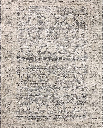 Loloi Amber Lewis Alie Collection ALE-05 Charcoal/Beige 9'-6'' x 13'-1'', .13'' Pile Height, Area Rug