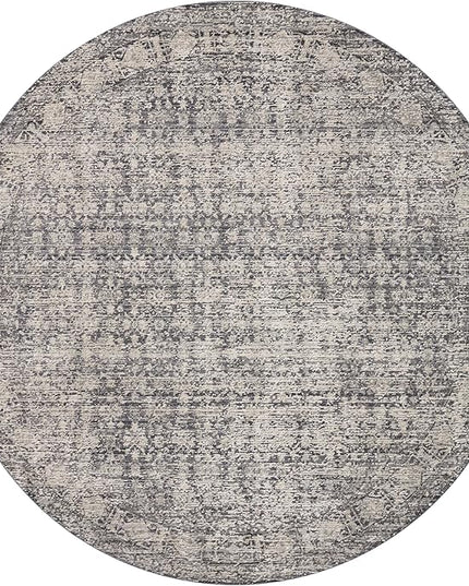 Loloi Amber Lewis Alie Collection ALE-03 Charcoal/Dove 2'-7'' x 10'-0'', .13'' Pile Height, Runner Rug