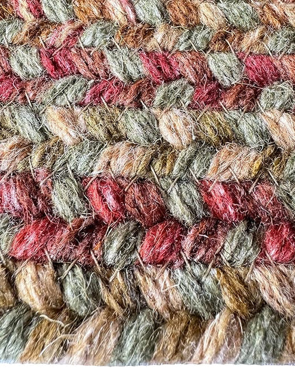 Capel American Heritage Foliage 7' 0" Round Braided Rug